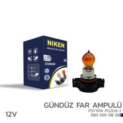 NIKEN  12V PSY19W GÜNDÜZ FAR AMP(PG20d-2)AMBER 10LU