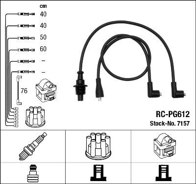 RC-PG612 ATEŞLEME KABLOSU