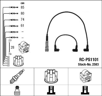 RC-PS1101 ATEŞLEME KABLOSU