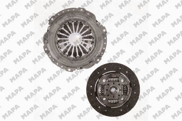 DEBRİYAJ SETİ (BASKI+DİSK) ASTRA F-CORSA B-TIGRA 1.6 16V-1.7TD (X16XEL-X17DTL)
