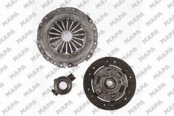 DEBRİYAJ SETİ DOBLO-PALIO-PUNTO-STRADA 1.9 D 10/00>(223A6.000-MEK-5M)