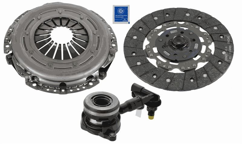 DEBRİYAJ SETİ RULMANLI FOCUS III-FOCUS III C MAX 1.6TDCI E5 11> VOLVO C30-V50 1.6D (10-12) MAZDA III RULMANLI