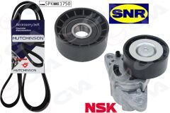 ALTERNATÖR GERGİ KİTİ(KÜTÜKLÜ)CLIO II-KANGOO-MEGANE I-SCENIC I-LOGAN 1.4-1.6 16V(KLİMALI+HİDR) (K015PK1750)