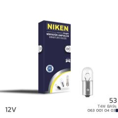 NIKEN T8.5 MINYATUR AMPUL 4W BA9s (12V) 10LU