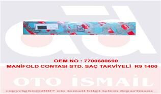 MANİFOLD CONTASI STD. SAÇ TAKVİYELİ  R9 1400