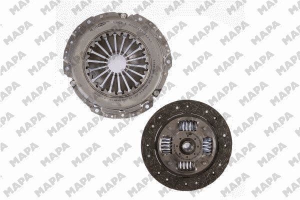 DEBRİYAJ SETİ RULMANSIZ FIESTA VI 1.4 TDCI 09=> MAZDA 2 1.4 MZR-CD (08-15)