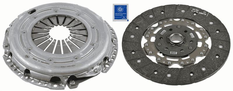 DEBRİYAJ SETİ RULMANSIZ MONDEO IV 1.6TDCİ (10-15) SMAX (11=>14) TOURNEO CONNECT 13=>GALAXY (11-15)  VOLVO S60 1.6D2 (11-15) S80 1.6D (11-16) V60 1.6D (11-15) V70 1.6D (11-15)