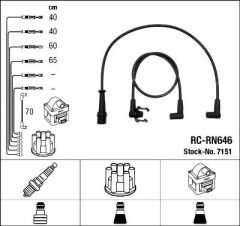 RC-RN646 ATEŞLEME KABLOSU