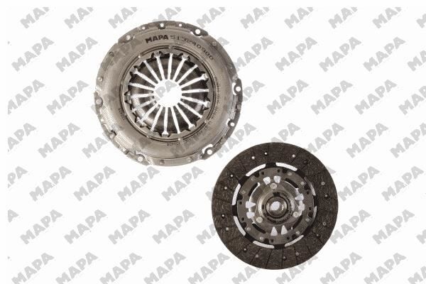 2`Lİ DEBRİYAJ TAKIMI (BASKI+DİSK) FIAT EGEA 1.6D 120HP 15> 240MM