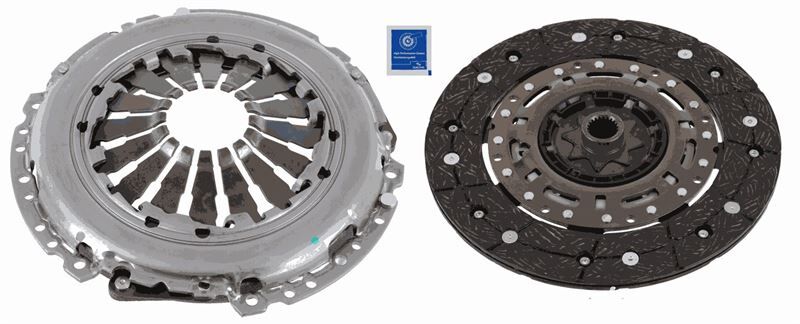 DEBRİYAJ SETİ (BASKI+DİSK) ASTRA H-CORSA D 1.3 CDTI 05>(90HP) Z13DTH-DTE-DTJ-A13DTC-A13DTR)-FIORINO LINEA 07>GRANDEPUNTO 05>EVO 09>1.3DMTJ  (EASYTRONIC+MANUEL)