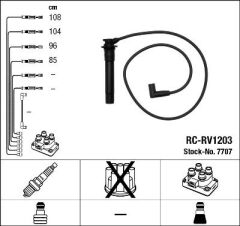 BUJİ KABLOSU ROVER 200 218 95-00 400 1.8 96-98 COUPE 1.8 96-99 MG MGF 1.8 İ VVC 95-02 25 1.8 00-05