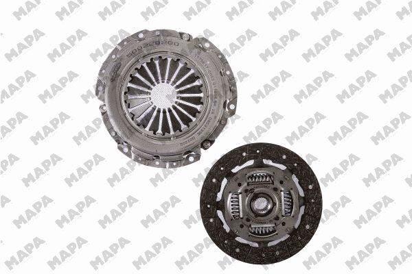 2`Lİ DEBRİYAJ TAKIMI (BASKI+DİSK) MONDEO 1.6; 1.8 16V 09/94-07/96 3000823501-821162-622205009