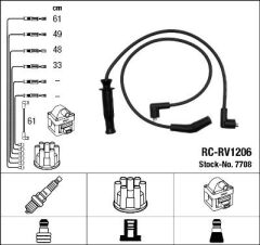 RC-RV1206 ATEŞLEME KABLOSU