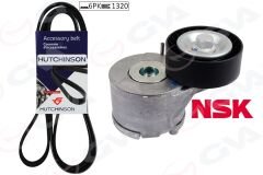 ALTERNATÖR GERGİ KİTİ FIORINO-LINEA-PUNTO-PUNTO EVO 1.3 DMTJ-AGILA  1.3 CDTİ (KLİMALI) (K026PK1320)