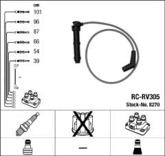 RC-RV305 ATEŞLEME KABLOSU