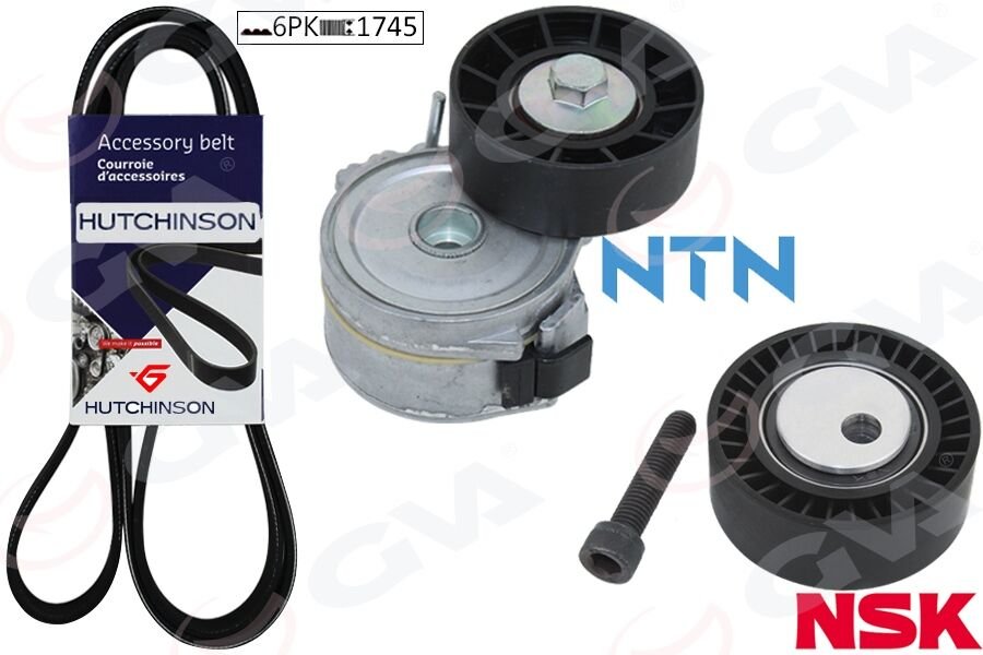 ALTERNATÖR GERGİ KİTİ (KÜTÜKLÜ) C5(01-04)-XANTIA(99-03)-P206 00>P406(98-04)-P607 2.0HDİ (K026PK1745)
