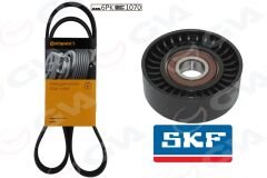 ALTERNATÖR GERGİ KİTİ (KÜTÜKSÜZ) CADDY III 10=> GOLF V-VI-PLUS 07=> PASSAT 05=> 1.6-2.0 TDİ (5340164