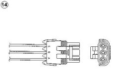 OKSİJEN SENSÖRÜ VECTRA A-B-OMEGA A 2.0-OMEGA A 3.0 24V (88-00)