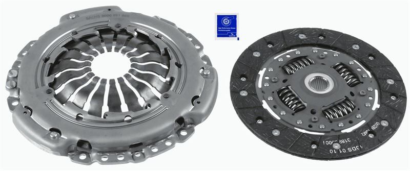 DEBRİYAJ SETİ (BASKI+DİSK) CLIO II 05>LOGAN 07>TWNG 07>SANDERO 08>THALIA 03>1.5DCI(K9K)