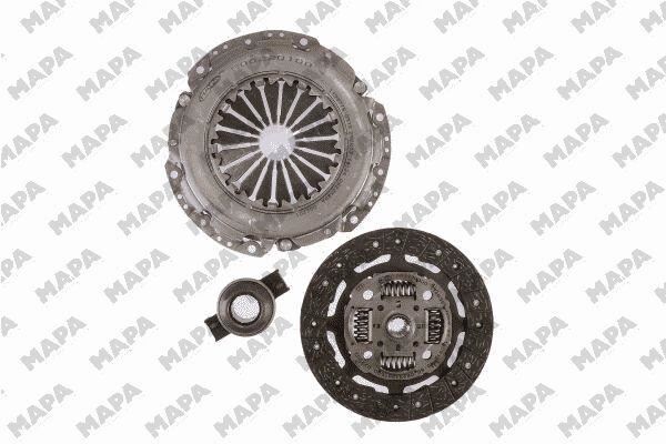 DEBRİYAJ SETİ ESCORT VI 1.6 16V (94-95)-FIESTA III 1.6 16V (94-95)(L1E-L1H-L1K)