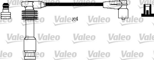 BUJİ KABLOSU TAKIMI OPEL ASTRA F-G-CORSA B-TIGRA 1.4i-1.6i-VECTRA B 1.6i 16V