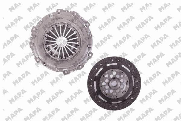 DEBRİYAJ SETİ (BASKI+DİSK) CMAX 2.0 07=> FOCUS II 2.0 04=> VOLVO S40 II 1.8 (AODA-AODB)