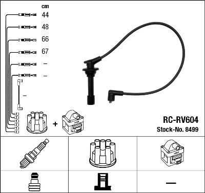 RC-RV604 ATEŞLEME KABLOSU
