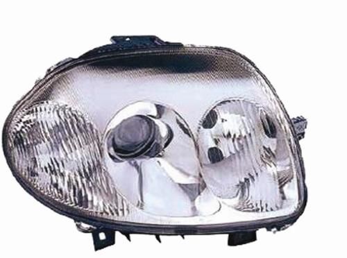 (20-6193-05-2B) FAR SAĞ RENAULT CLIO II 98> CLIO SYMBOL I 98> (ELEKTRİKLİ) (H7+HB3) ÇİFT MERCEK