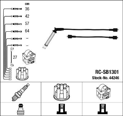 RC-SB1301 ATEŞLEME KABLOSU