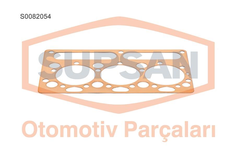 CONTA SİLİNDİR KAPAK PERKİNS MF 135 (ENG. 3.152) 3 SİLİNDİR