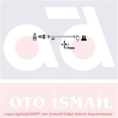 BUJİ KABLOSU TAKIMI PEUGEOT P106-P306-P405-PARTNER CITROEN BERLINGO-XSARA-SAXO-ZX-BX-AX-C15 1.1 (TU1) 1.3 (TU2) 1.4 (TU3) 1.6 (TU5)