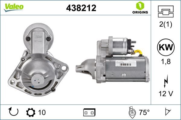 MARS MOTORU (12V 10DIS 1.8KW) OPEL ASTRA H-COMBO C-CORSA C-D-MERIVA A-TIGRA-AGILA 1.3 CDTI