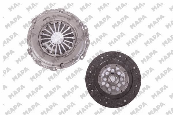 DEBRİYAJ SETİ (BASKI+DİSK) CORSA C-ASTRA H-COMBO C-MERIVA A 1.7 CDTI (Y/Z17DTH-DT-DTL)