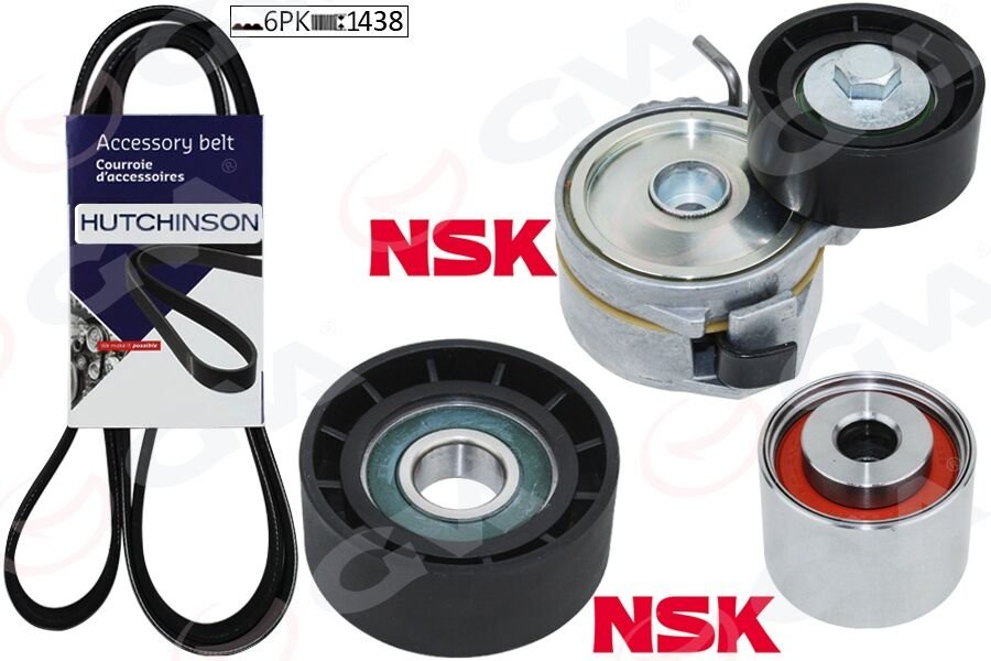 ALTERNATÖR GERGİ KİTİ KÜTÜKLÜ PARTNER-BERLINGO-SCUDO-JUMPY-XSARA-306 1.9D 99>DW8B(KLİ`SIZ)K016PK1438