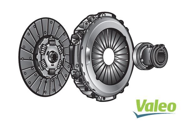3`LÜ DEBRİYAJ TAKIMI (BASKI+DİSK+RULMAN) (831327-829364-830057) YENİ FORD CARGO (300 PS) 09/2006 ->
