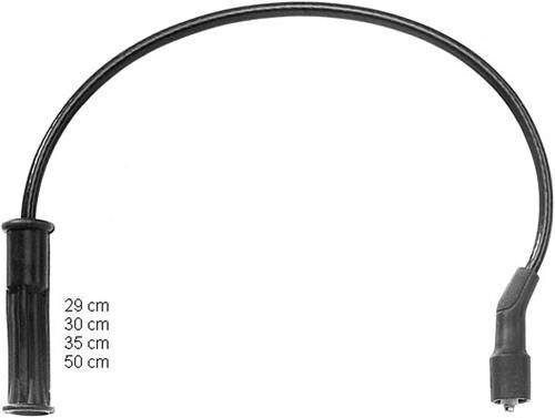 BUJİ KABLOSU MGN 1.6 99=> R19 1.2 99=> CLIO II 1.2 ie 99=> KNG 1.2 98=> LOGAN 1.4 02=> (K7M)