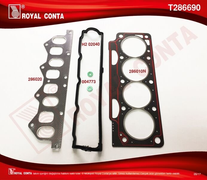 ÜST TAKIM CONTA CLIO I 91> 1.8 LAGUNA-MEGANE I 95>  1.8-2.0 (F3P 710/F3P 714) (KEÇESİZ)