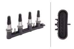 ATEŞLEME BOBİNİ CHEVROLET AVEO 1.4 06=> CRUZE 1.4-1.6-1.8 09=> KALOS 1.4 05=> LACETTI 1.4-1.6 05=>