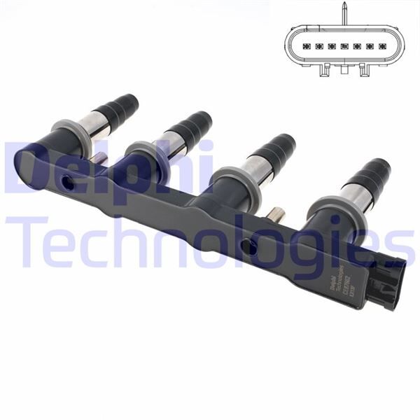 ATEŞLEME BOBİNİ CHEVROLET AVEO 1.4 06=> CRUZE 1.4-1.6-1.8 09=> KALOS 1.4 05=> LACETTI 1.4-1.6 05=>