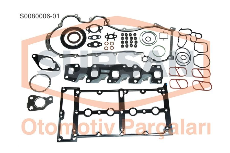 CONTA TAM TAKIM FİAT DOBLO. PALİO. ALBEA. PUNTO 1.3 MULTİJET 16 V / 1.3 JTD 16V (188A 9.000)
