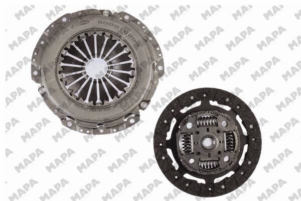 DEBRİYAJ SETİ (BASKI+DİSK) FIESTA 1.8D (08/95-03/02) (VALEO 826043)
