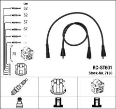 RC-ST601 ATEŞLEME KABLOSU