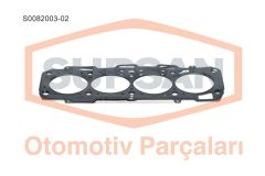 SİLİNDİR KAPAK CONTASI (2 ÇENTİK) (1,02MM) FIAT DOBLO 01> ALFA ROMEO 147-156-159 01>10 OPEL ASTRA H-ZAFİRA-VECTRA C 04>10 1.9 JTD 1.9 CDTI