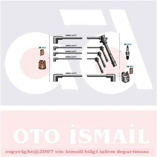 BUJİ KABLOSU TOYOTA COROLLA 1.6L 4A-F AE92 (karbüratörlü) 88-92