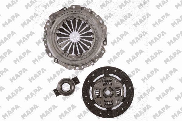DEBRİYAJ SETİ (BASKI+DİSK) FIESTA V-FUSION-MAZDA 2 1.25 16V-1.3-1.4 01>(1.25ZETEC-S-MEK-B5/IB5)
