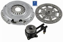 DEBRİYAJ SETİ (BASKI+DİSK) FIESTA-FUSION-MAZDA 2 1.4TDCI (F6JA-F6JC-MZ14CD) RULMANLI