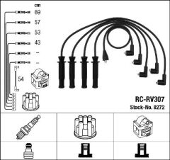 (x) BUJİ KABLOSU  ROVER 820Sİ 93-99  RC-RV307