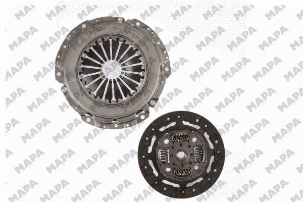 DEBRİYAJ SETİ (BASKI+DİSK) FOCUS 1.4 16V (99-04) (VALEO 826048)