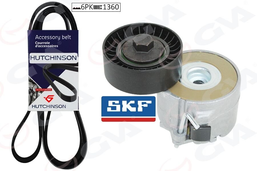 ALTERNATÖR GERGİ KİTİ (KÜTÜKLÜ) ASTRA J 10=> CORSA D (06-)CORSA E (14-)1.3CDTI (K016PK1360)(DTE-DTC)