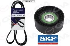 ALTERNATÖR GERGİ KİTİ (KÜTÜKSÜZ) P206-P307-P1007-C3-C4-FIESTA-FOCUS 1.4-1.6 TDİ-HDİ AC+ (K016PK975)